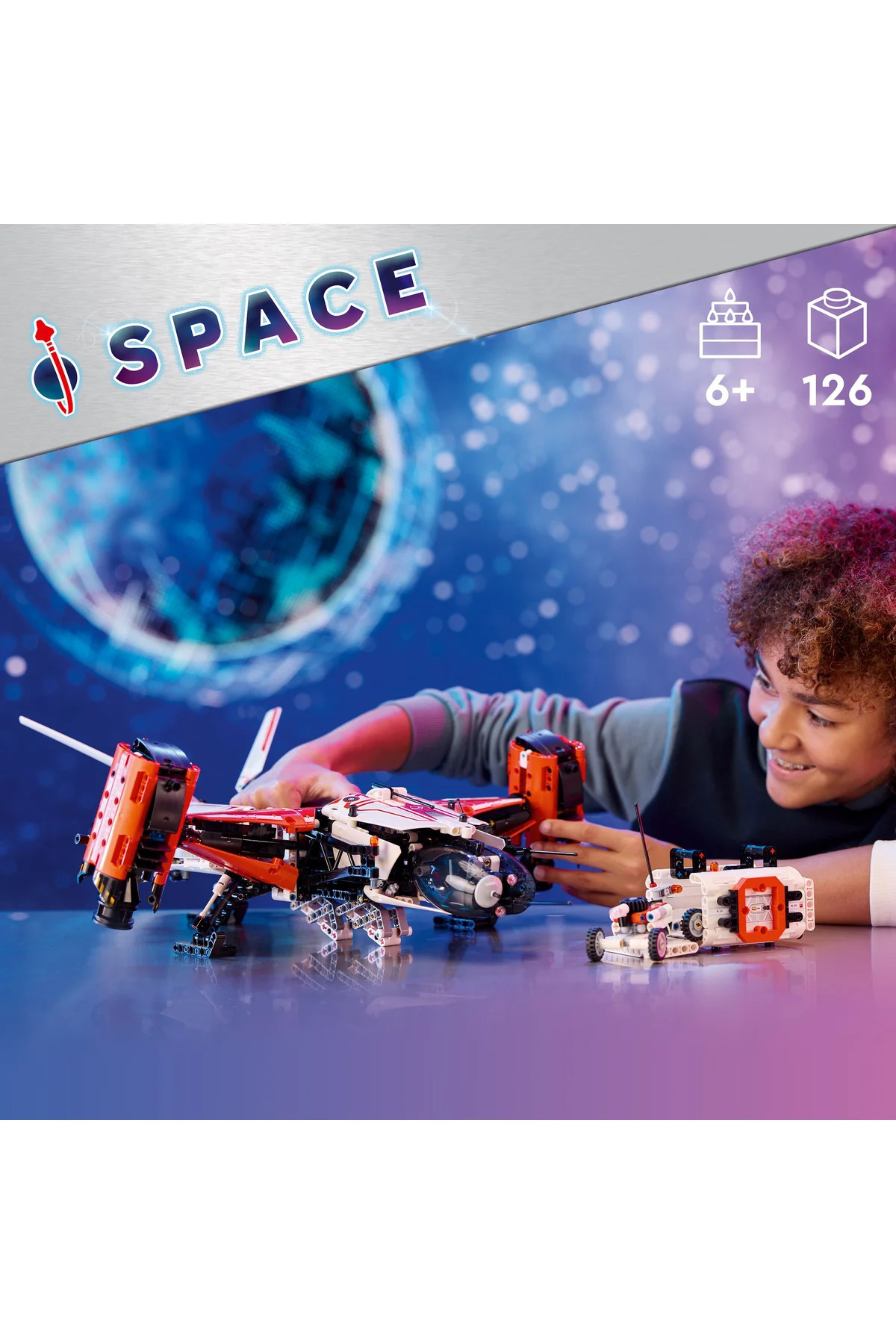 لگو و اسباب بازی های ساخت محور ® TECHNIC VTOL HEAVY SPACESHIP LT81 42181 ست ساختمان 10+ مدل 1365PR از ترکیه LEGO