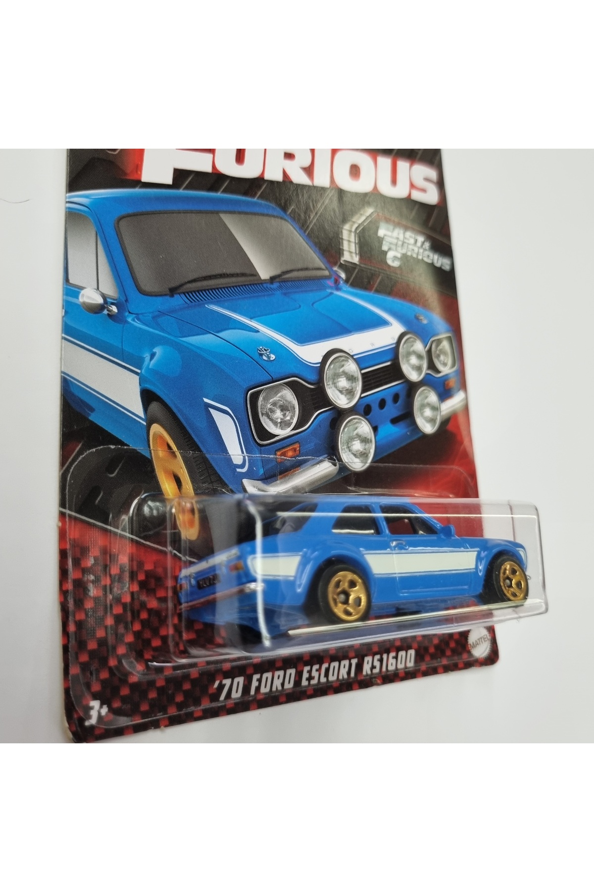ماشین اسباب بازی فورد اسکورت RS1600 ممتاز FAST & FURIOUS '70 از ترکیه HOT WHEELS