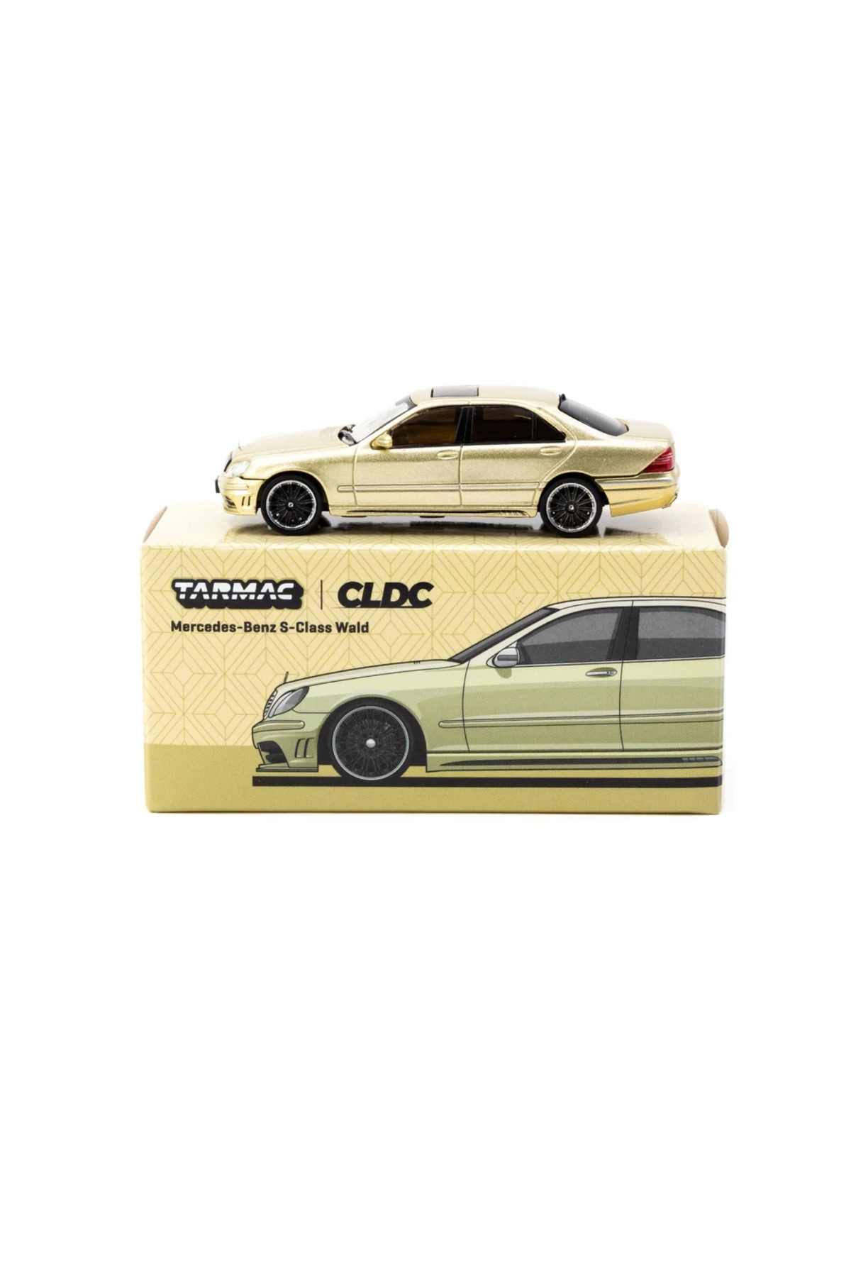 ماشین اسباب بازی 1 64 مرسدس بنز S کلاس WALD GOLD CLDC SPECIAL EDITION Tarmac Works