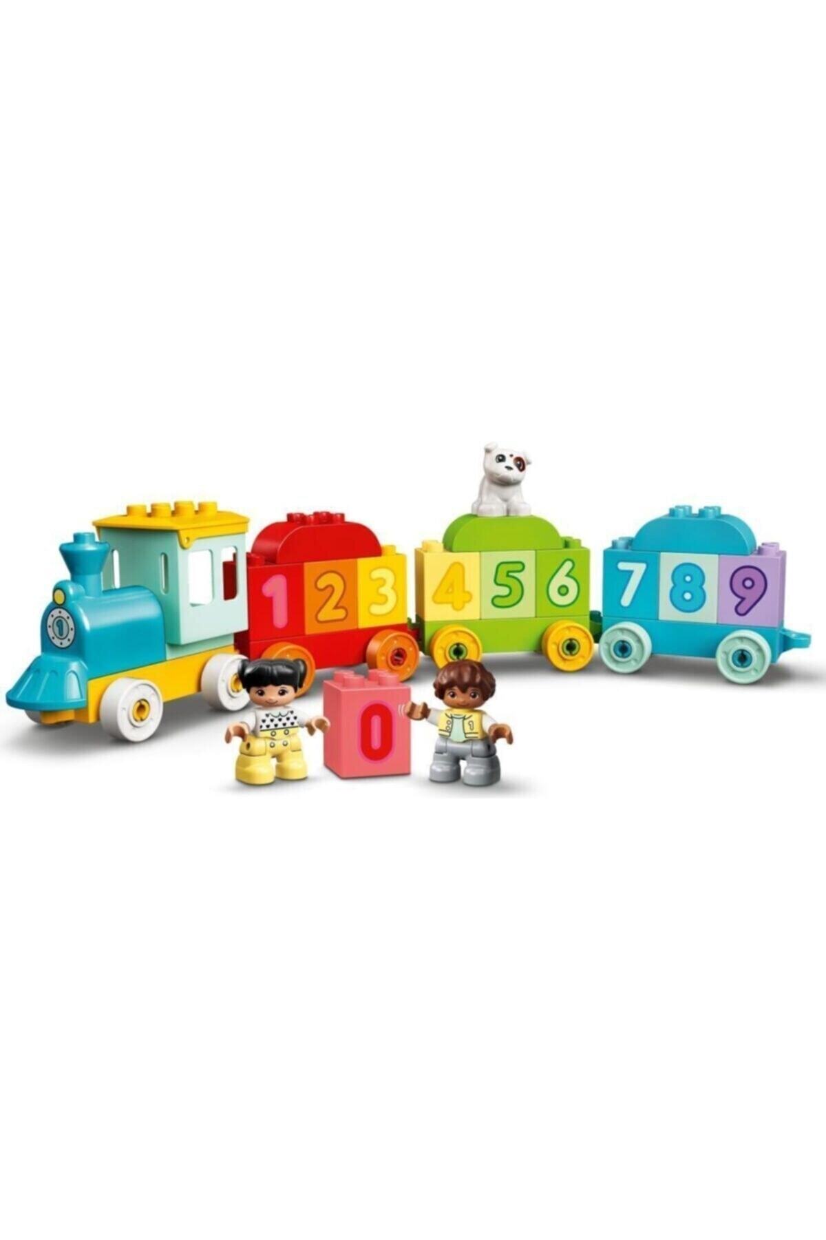 لگو DUPLO 10954 قطار شماره یاد بگیرید که RS L را حساب کنید اورجینال LEGO