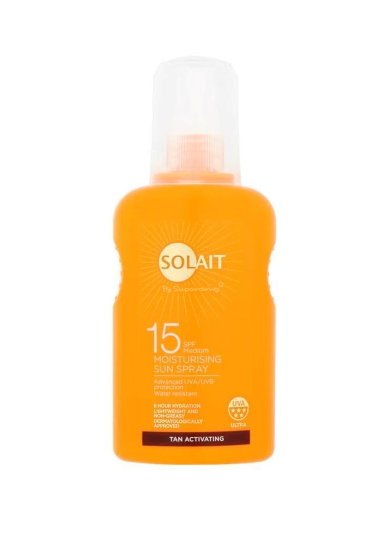 Solait اسپری ضد آفتاب فعال‌سازی تن F15 200 میلی‌لیتر