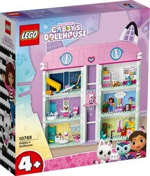 مجموعه ساختنی خانه عروسکی گبی لگو LEGO سری Gabby’s Dollhouse مدل 10788، ۴۹۸ قطعه، ۴+ سال