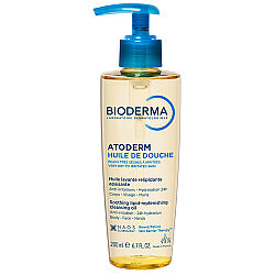 روغن دوش ۲۴ ساعته بیودرما Bioderma اتودرم Atoderm Huile de Douche، حجم ۲۰۰ میلی‌لیتر