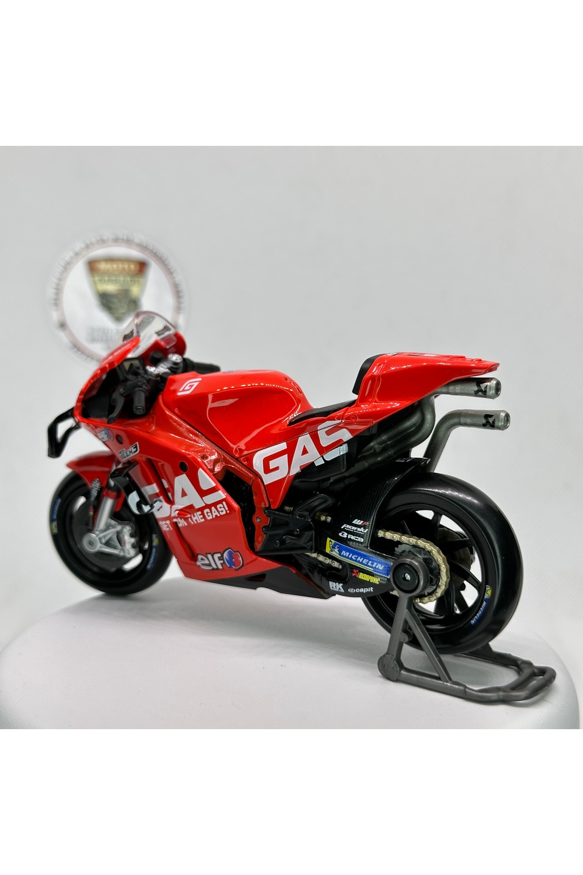 مدل خودرو GASGAS MOTOGP RACING 1:18 DIECAST MODEL MOTORCYCLE – METAL اورجینال Maisto Diecast