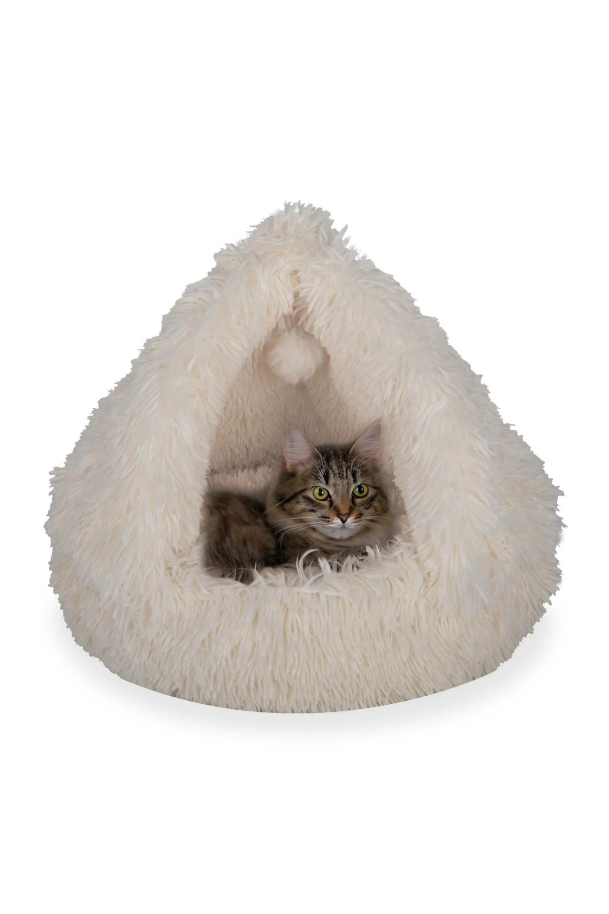 تخت گربه و سگ لاتوس فرنیچر LOTUS FURNITURE Pet Series Poppy، مدل LTS-YTK-011، رنگ کرم روشن