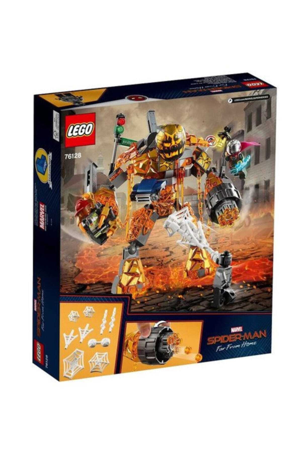 اسباب بازی های فیگور دیگر SUPER HEROES 76128 MOLTEN MAN BATTLE اورجینال LEGO