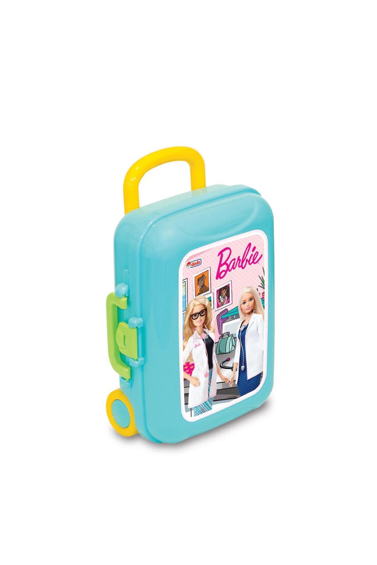 اسباب بازی های فیگور دیگر DEDE 03480 B ARBIE DOCTOR SET MY WITCASE toysclub
