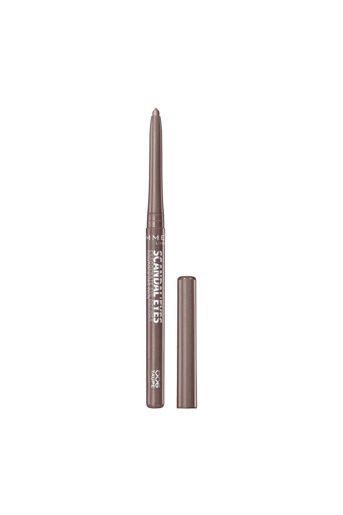 خط چشم رنگی چندرنگ مدل Scandal'eyes Exaggerate Definer 006 ریمل لندن Rimmel London