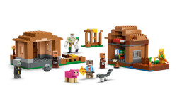 مجموعه ساختنی حمله روستای اووکر لگو LEGO ماینکرفت Minecraft مدل 21596، ۶۰۷ قطعه، حداقل سن ۹ سال