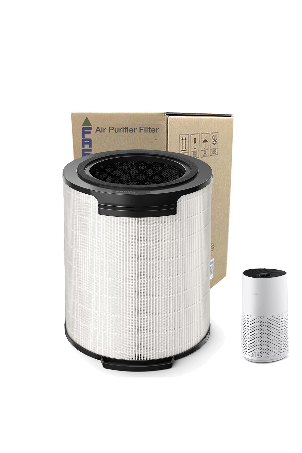 تصفیه کننده هوا فیلتر FAF TRUE GLASS PURE HEPA PHILIPS AC1711 AC1715 کد FY1700 30 اورجینال FAF FİLTRE