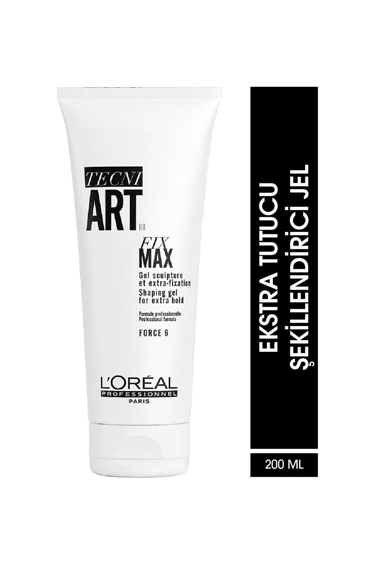 کرم و واکس حالت دهنده مو مردانه TECNI ART FIX MAX GEL HOLDER EXTRA 200ML L'oreal Professionnel