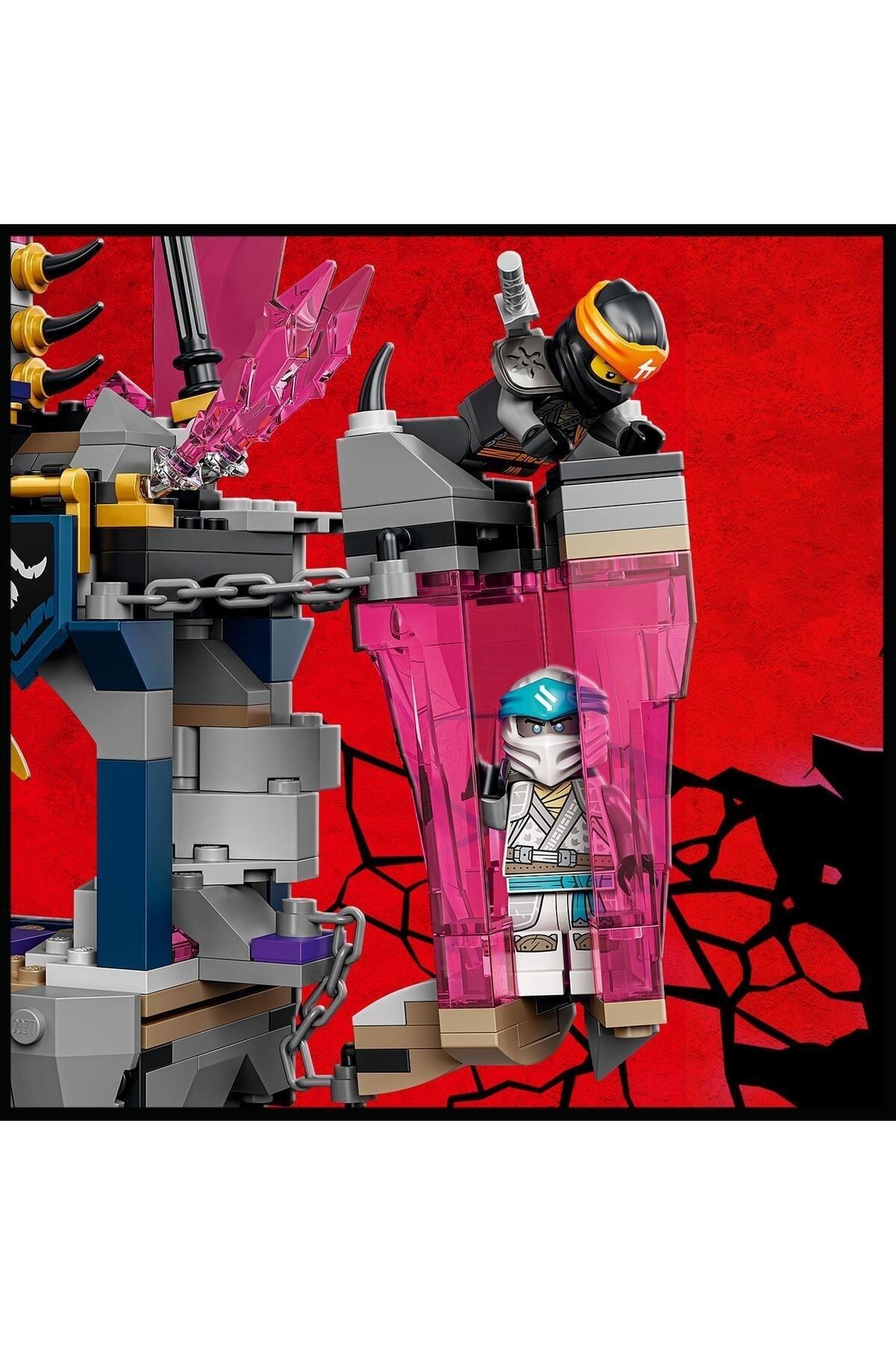 LEGO لگو ست ساختنی نینجاگو کریستال پادشاه معبد 71771 برای کودکان 8 سال به بالا (703 قطعه)