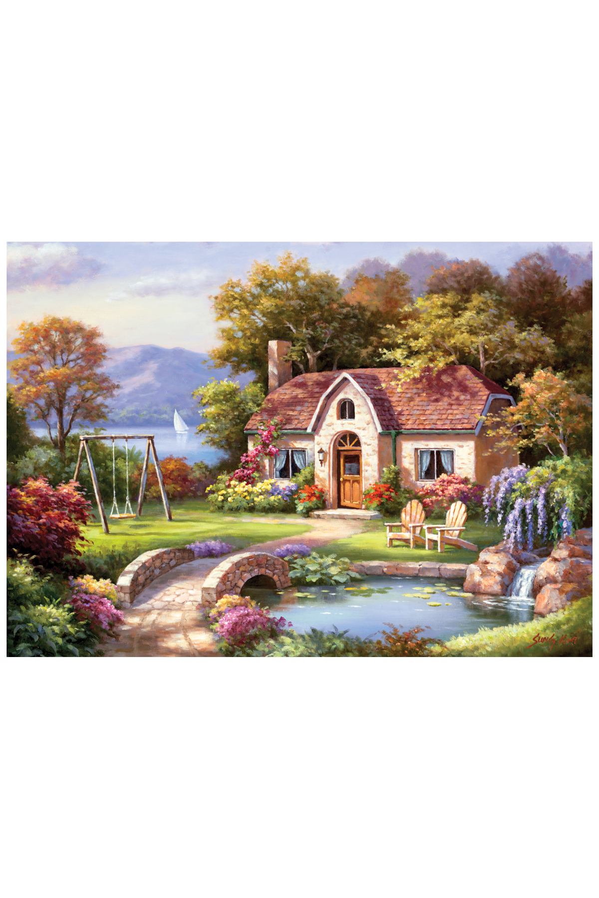 پازل 1500 قطعه عمارت سنگی BRIDGE 4559 اورجینال Anatolian Puzzle