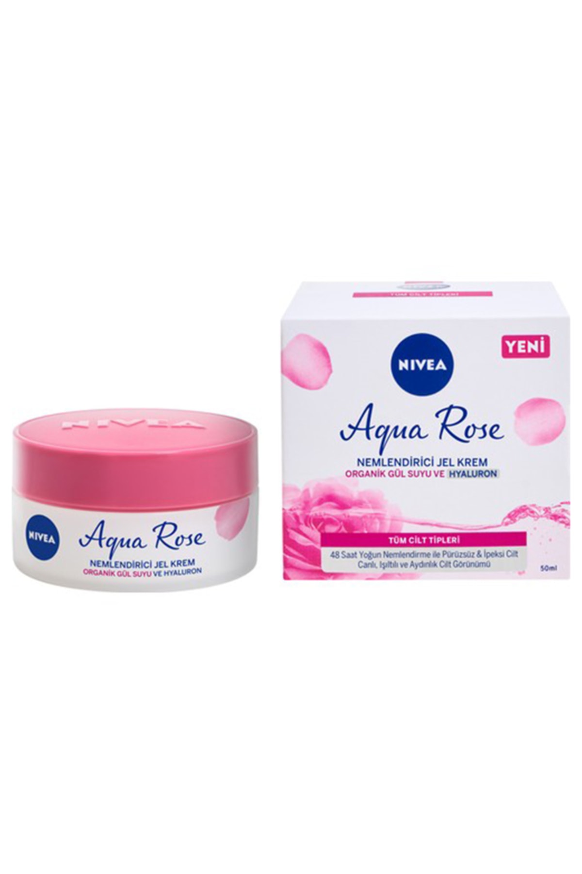 NIVEA ژل کرم مرطوب کننده گلابی آبی 50 میلی لیتر گلسوی