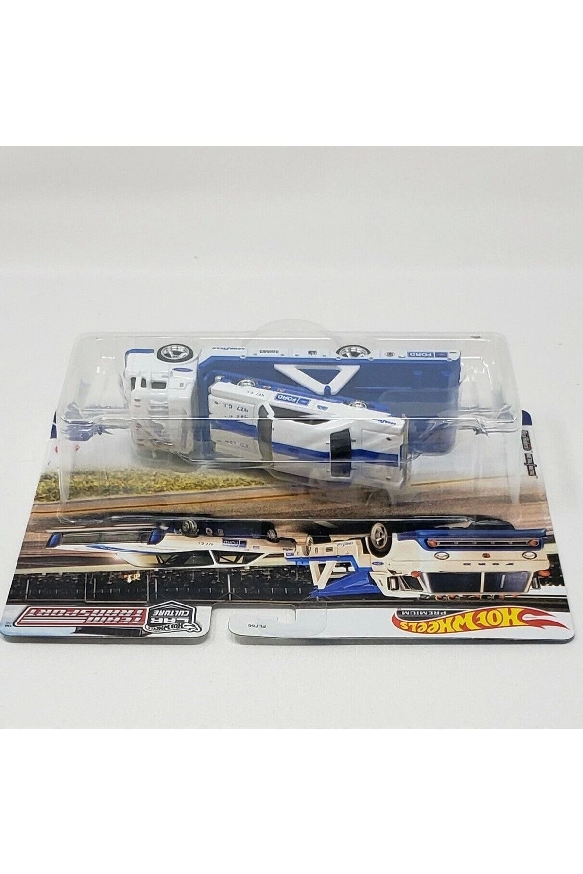 ماشین اسباب بازی 2022 جدید TEAM TRANSPORT 65 FORD GALAXIE C 800 BLUE 38 1:64 SCALE HOTWHEELS PREMIUM HOT WHEELS