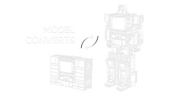 ست ساختنی دکوراتیو لگو LEGO مدل Icons Transformers: Soundwave 10358، ۱۵۰۵ قطعه، ارتفاع ۳۳ سانتی‌متر