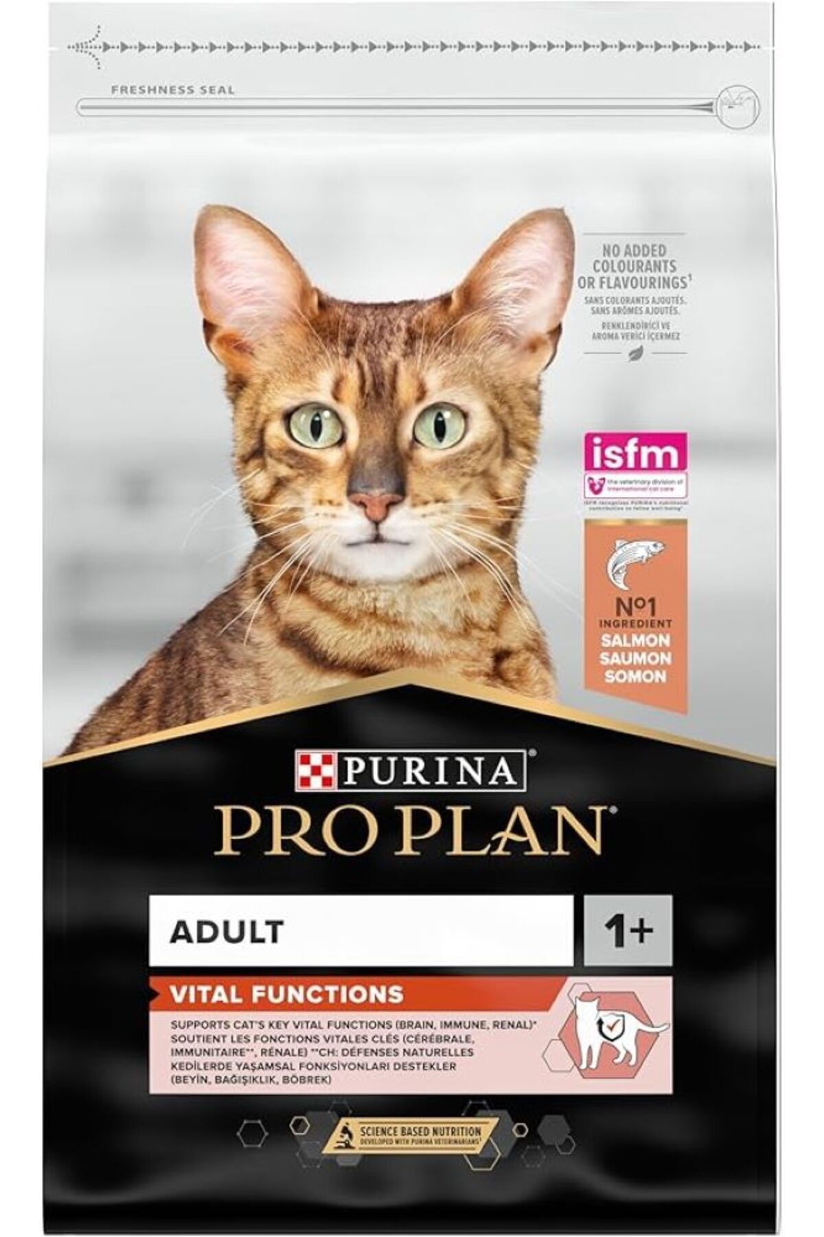 غذای خشک گربه بالغ با طعم سالمون پرو پلن Pro Plan، ۱۰ کیلوگرم