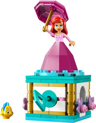 مجموعه ساختنی لگو LEGO دیزنی پرنسس مدل 43259، چرخان آریل، ۹۳ قطعه، حداقل ۵ سال