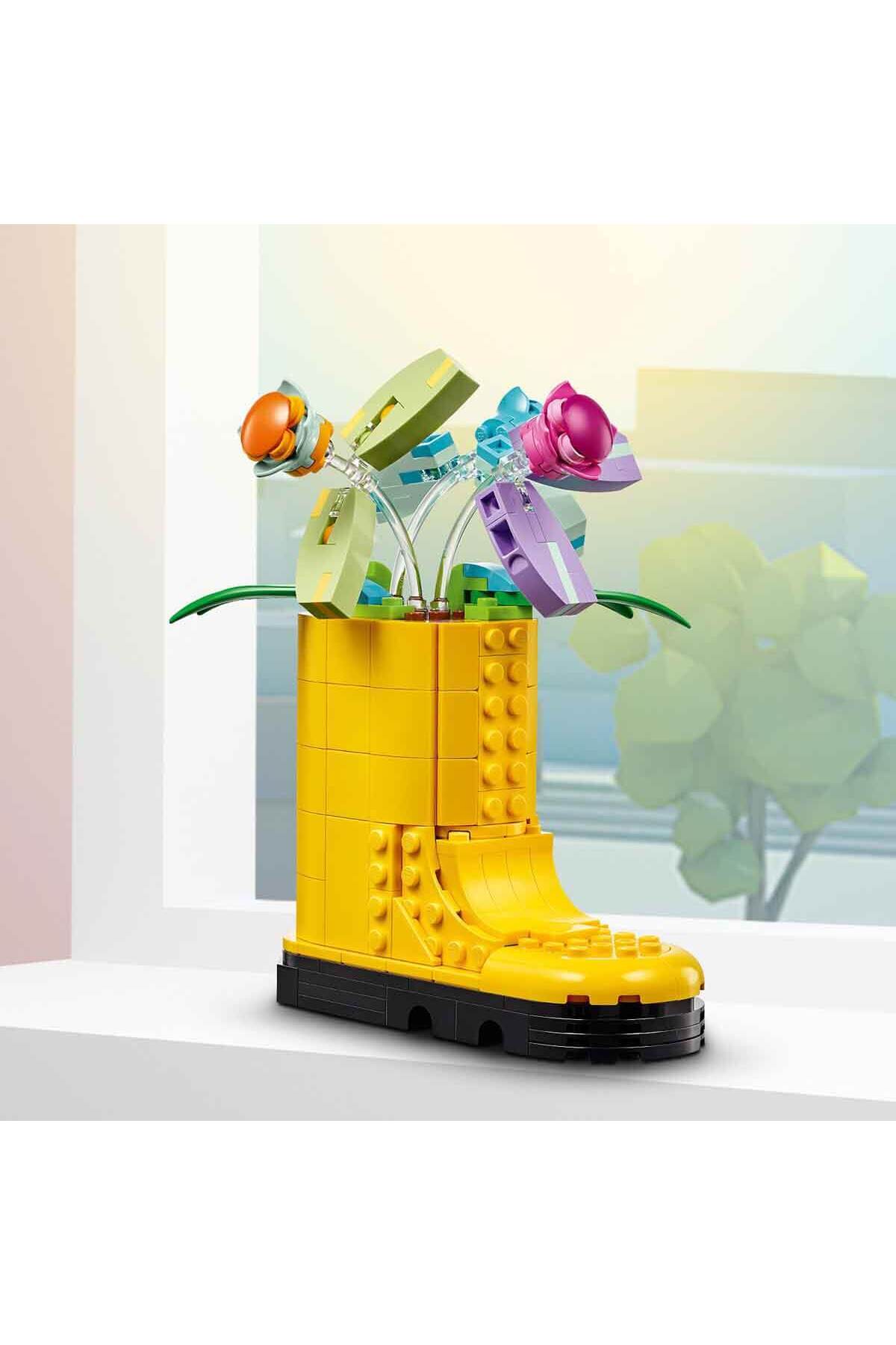 لگو ® گل در کانتینر آبیاری خالق 31149 چکمه برای کودکان 8 ساله بارها اورجینال LEGO