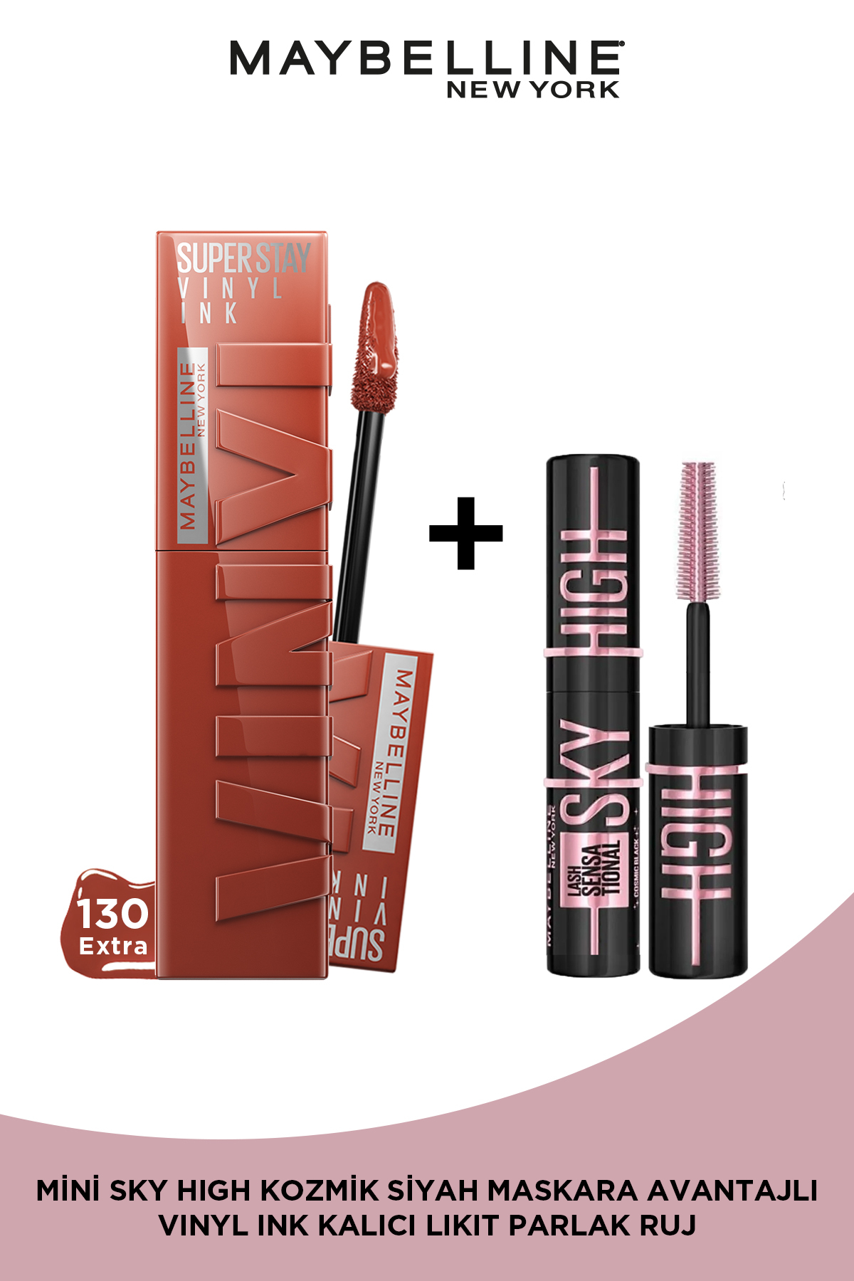 رنگ مایع برای لب ماندگار مداوم 130 میبلین Maybelline New York