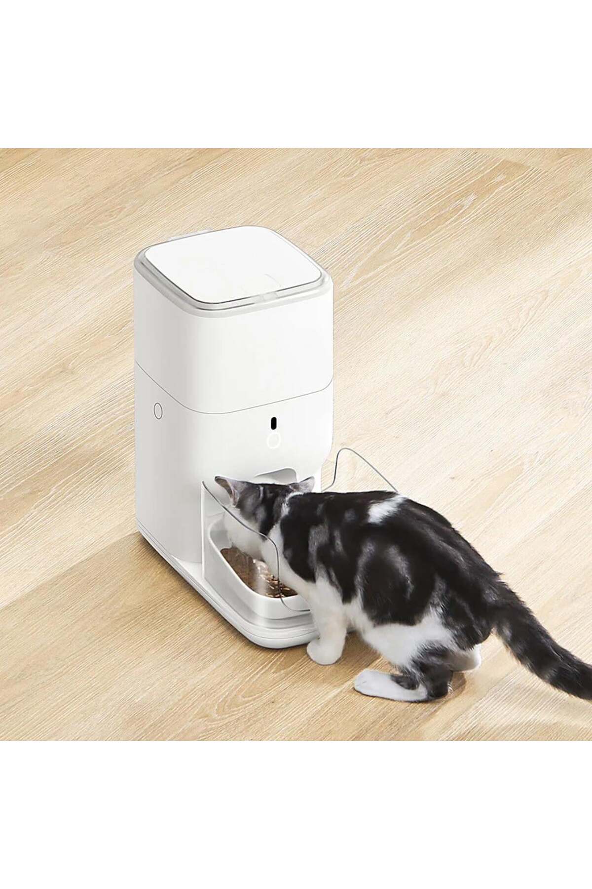 غذادهنده خودکار هوشمند کت‌لینک Catlink FO4 STD با ظرفیت ۴ لیتر و پشتیبانی از اپلیکیشن