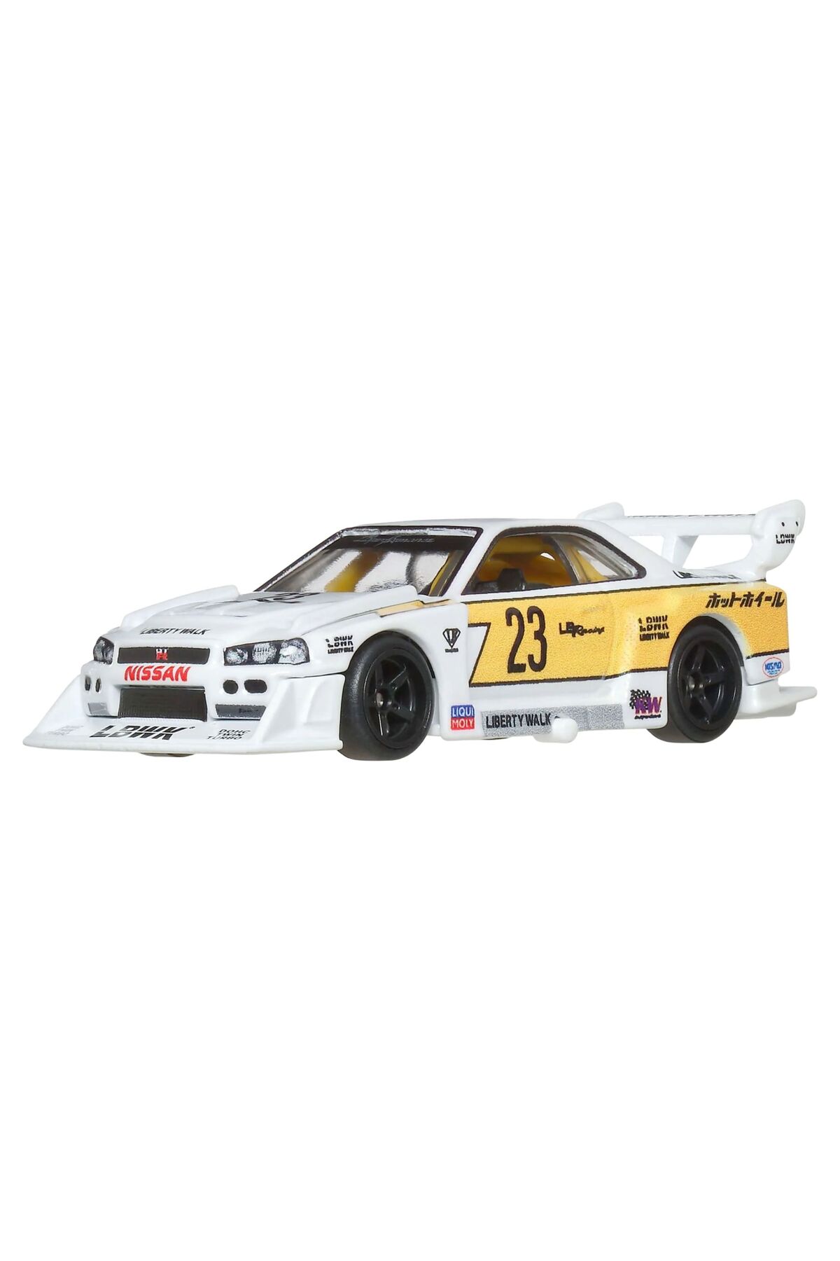 ماشین اسباب بازی SILHOUETTES کشت اتومبیل ممتاز LB ER34 SUPER SILHOUTETE NISSAN SKYLINE FPY86 هات ویلز اورجینال HOT WHEELS