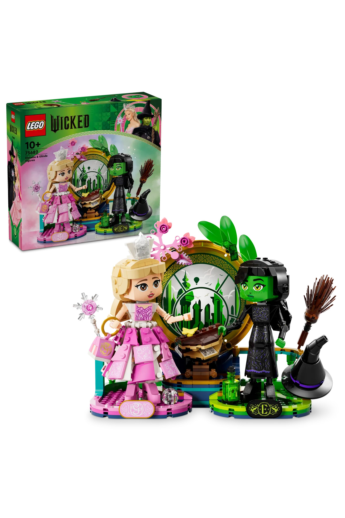 لگو و اسباب بازی های ساخت محور ® WICKED ELPHABA AND GLINDA FIGURES 75682 ست ساختمان فانتزی برای کودکان 10+ 558P اورجینال LEGO