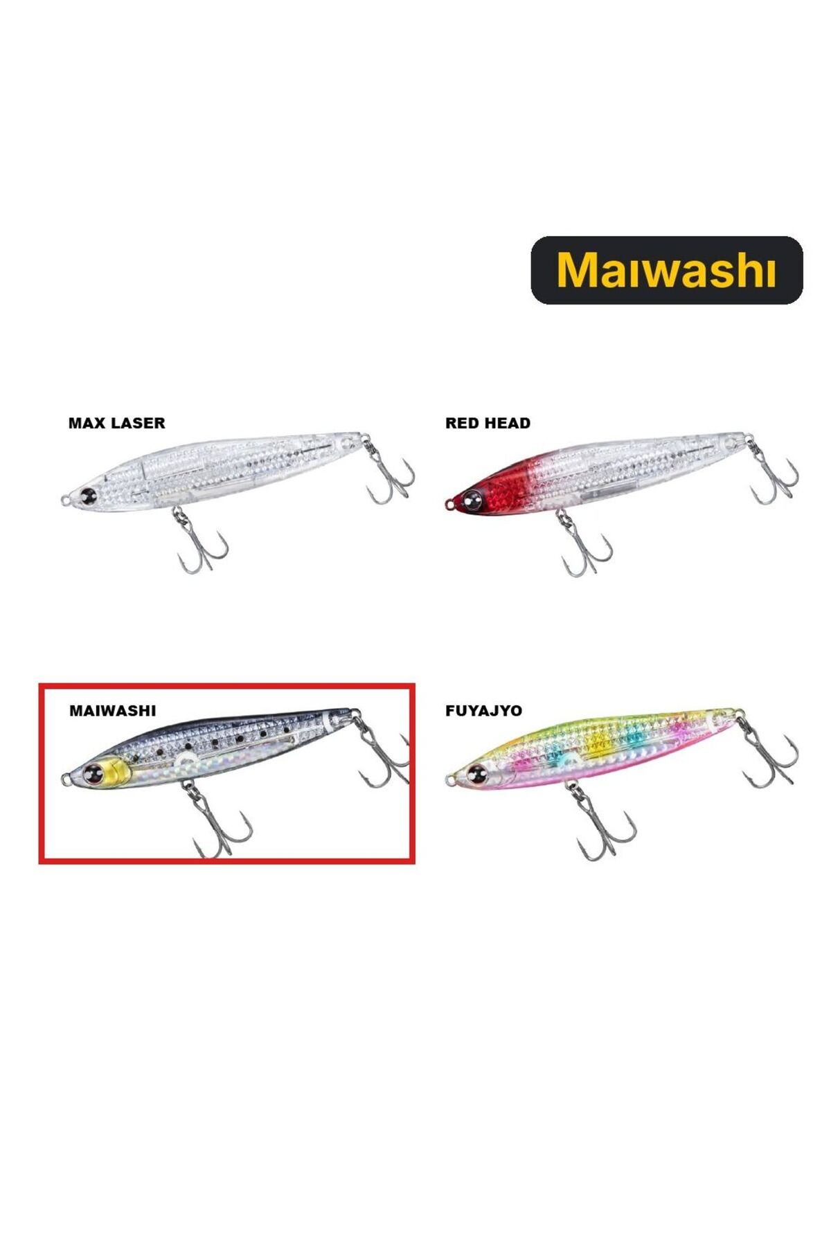 طعمه مصنوعی ماهیگیری دایوا Daiwa Morethan Switch Hitter 105F Laser Impact، رنگ مایواشی