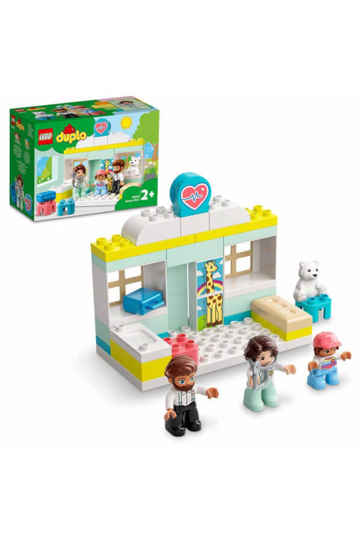 لگو و اسباب بازی های ساخت محور 10968 معاینه پزشک نجات DUPLO اورجینال LEGO