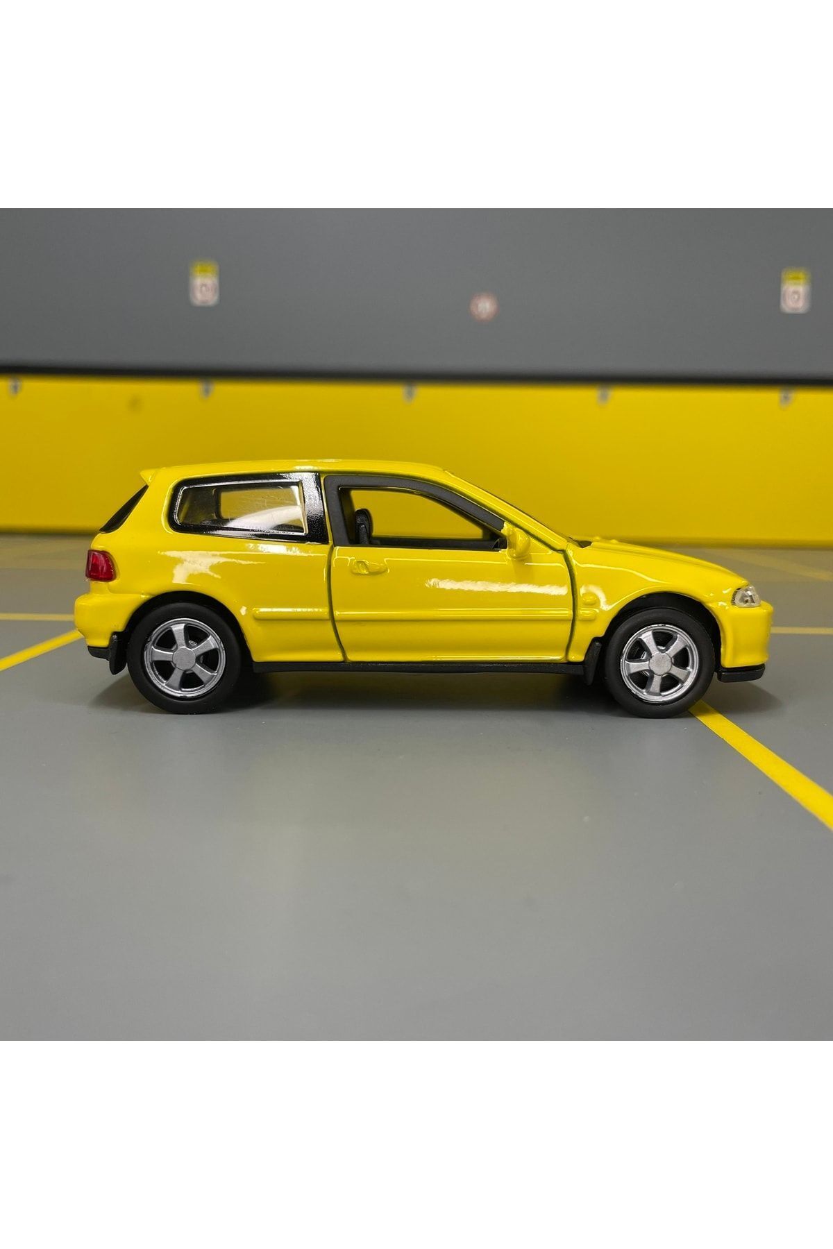 مدل خودرو HONDA CIVIC EG6 1 36 SCALE DIECAST METAL MODEL CAR TOY PULL DROP اورجینال WELLY