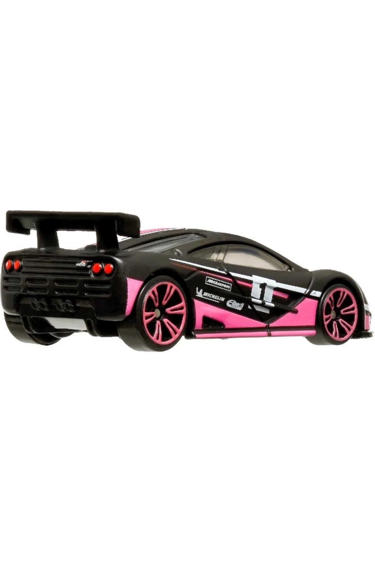 ماشین اسباب بازی NEON RACERS HLH72 MCLAREN F1 GTR HRW76 هات ویلز اورجینال HOT WHEELS