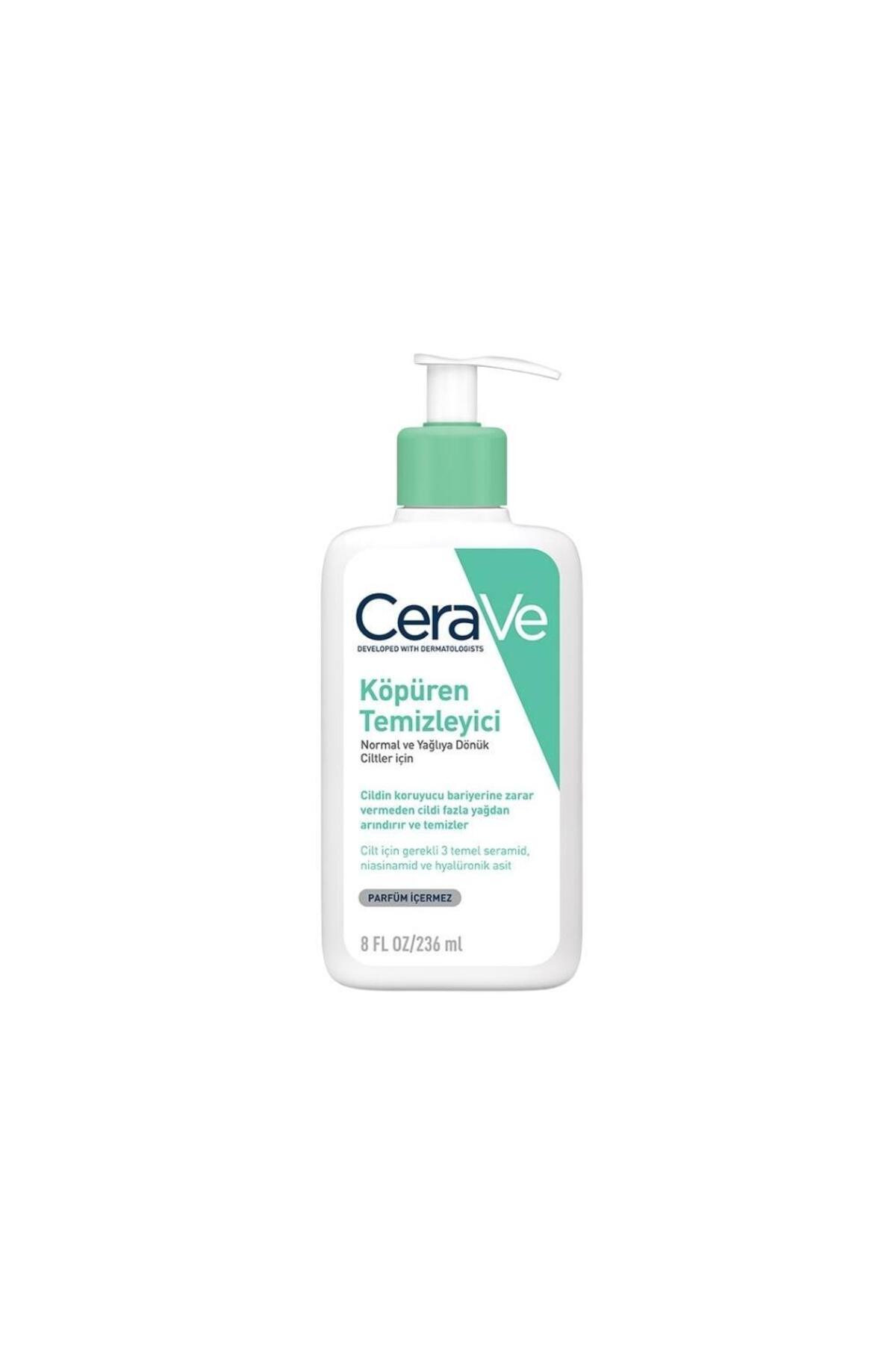 CeraVe پاک کننده برای پوست‌های عادی و چرب 236 میلی‌لیتر