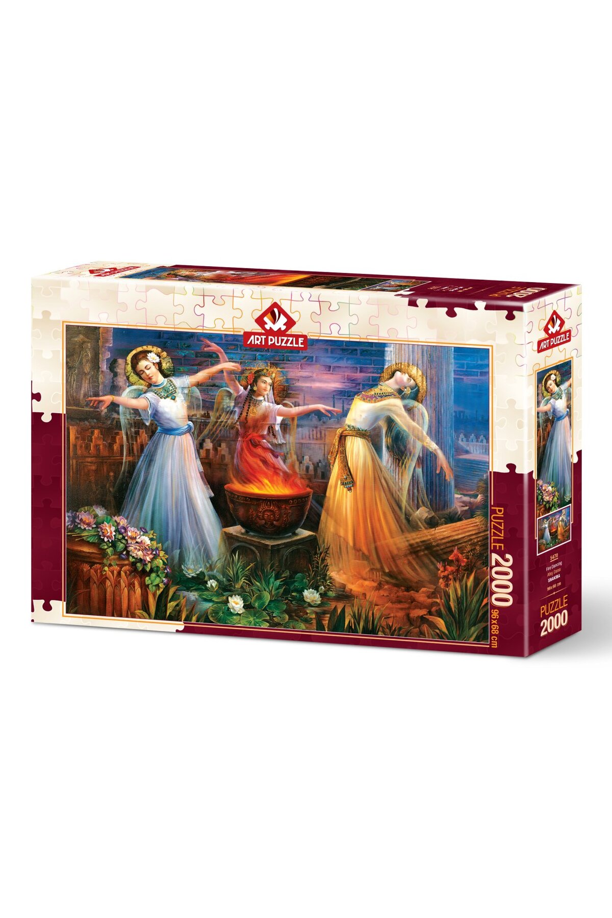 پازل رقص آتش 2000 قطعه Art Puzzle