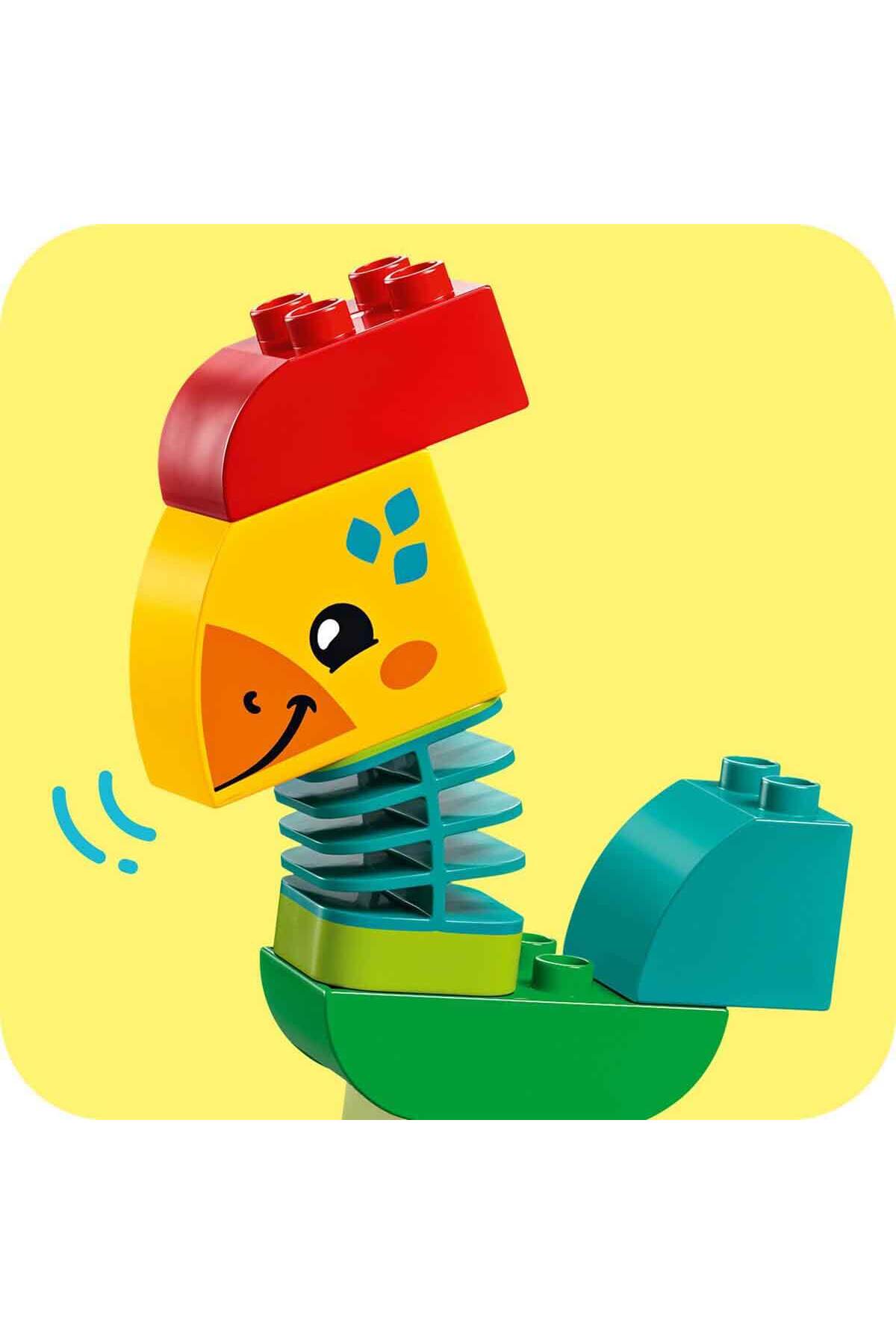 لگو و اسباب بازی های ساخت محور DUPLO® MY FIRST ANIMAL TRAIN 10412 چرخدار برای کودکان 1 نیم به بالا از ترکیه LEGO