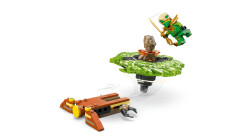 مجموعه ساختنی لگو LEGO نینجاگو NINJAGO مدل 71850، لوید در برابر هیولای خاکی گردونه‌ای، ۵۲ قطعه
