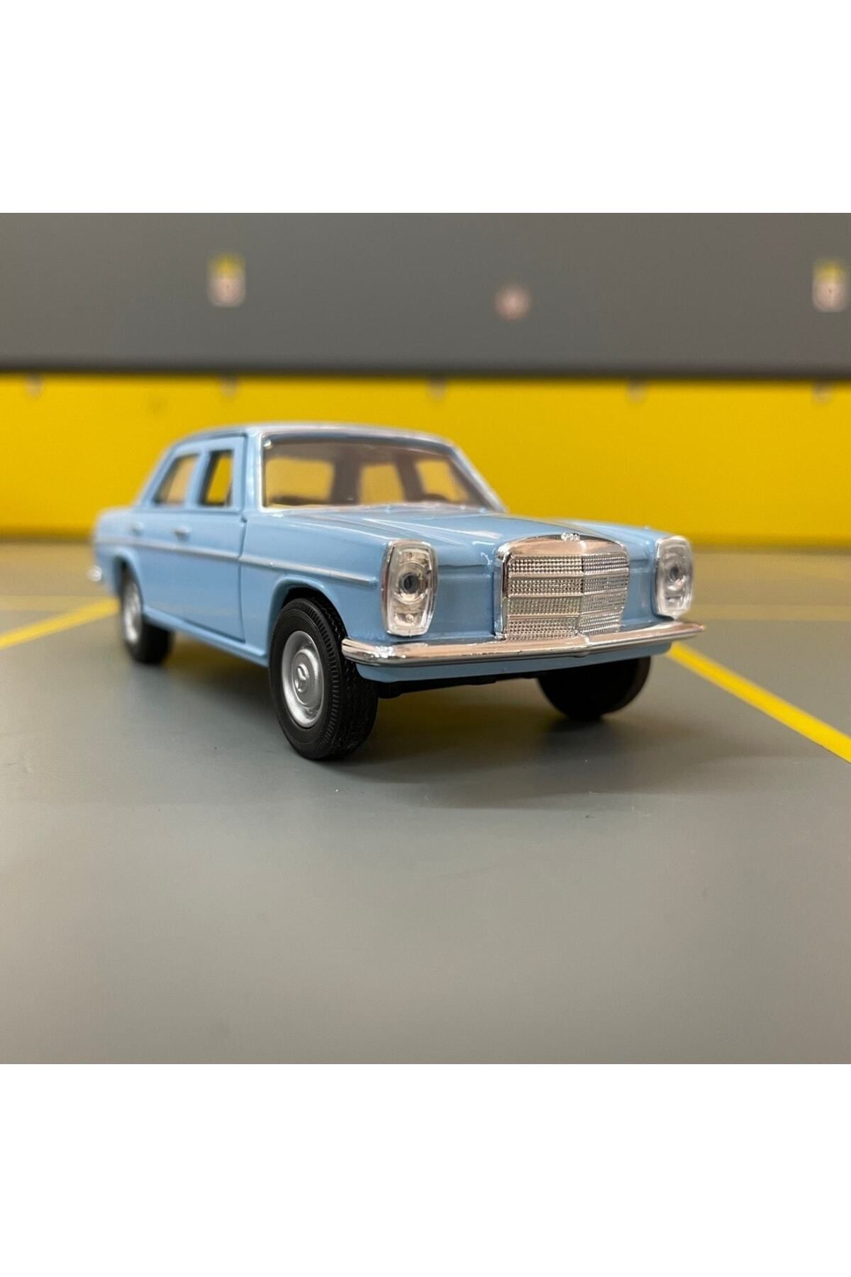 مدل خودرو MERCEDES BENZ 220 W115 1 36 SCALE DIECAST METAL MODEL CAR PULL DROP TOY از ترکیه WELLY