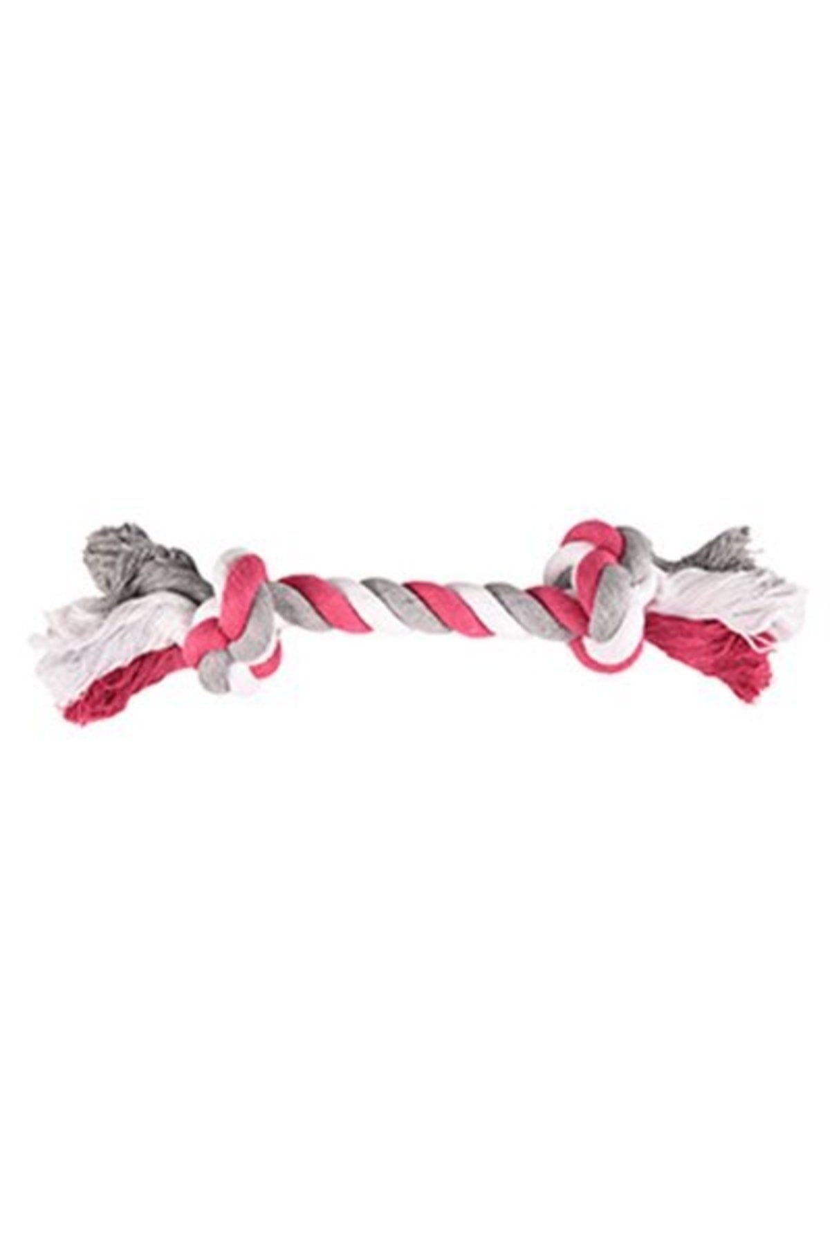 اسباب‌بازی طنابی سگ دوگره ۳۰ سانتی‌متری، متوسط، فلامینگو Flamingo چندرنگ