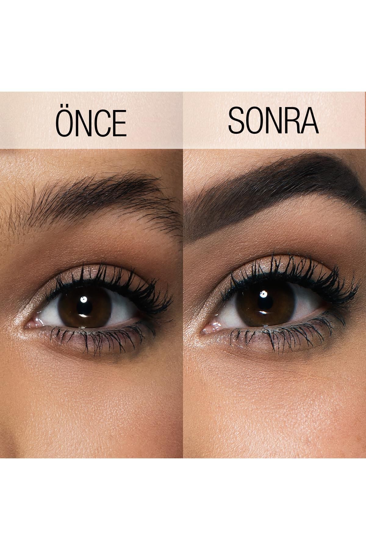 مداد ابرو و سایه KAS POMADE NEW YORK TATTOO BROW 04 ASH BROWN GK CENTER Maybelline New York