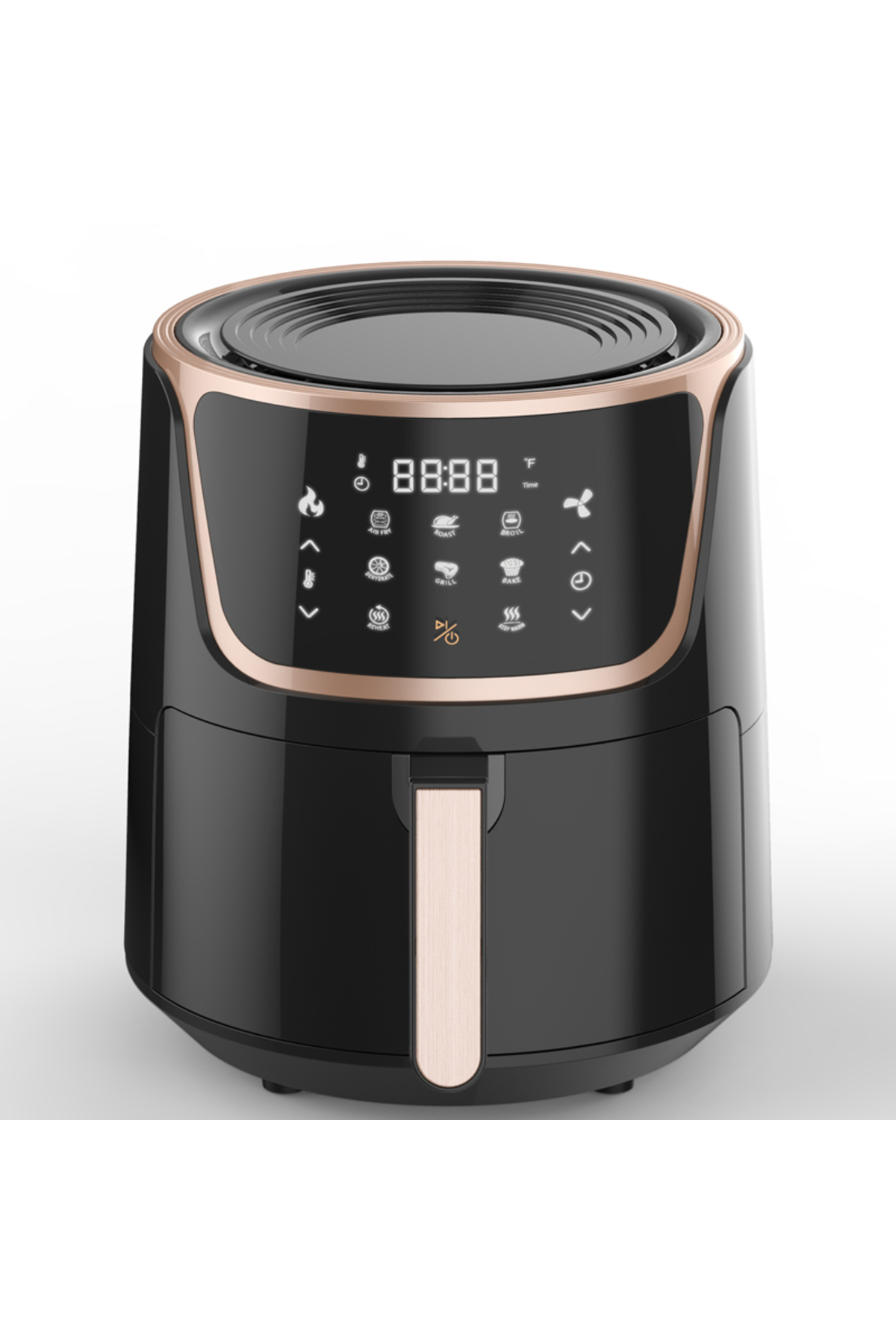 سرخ کن MI UPANY XXL AIR FRYER 6.5 L سازگار با بدون روغن مشکی اورجینال upany