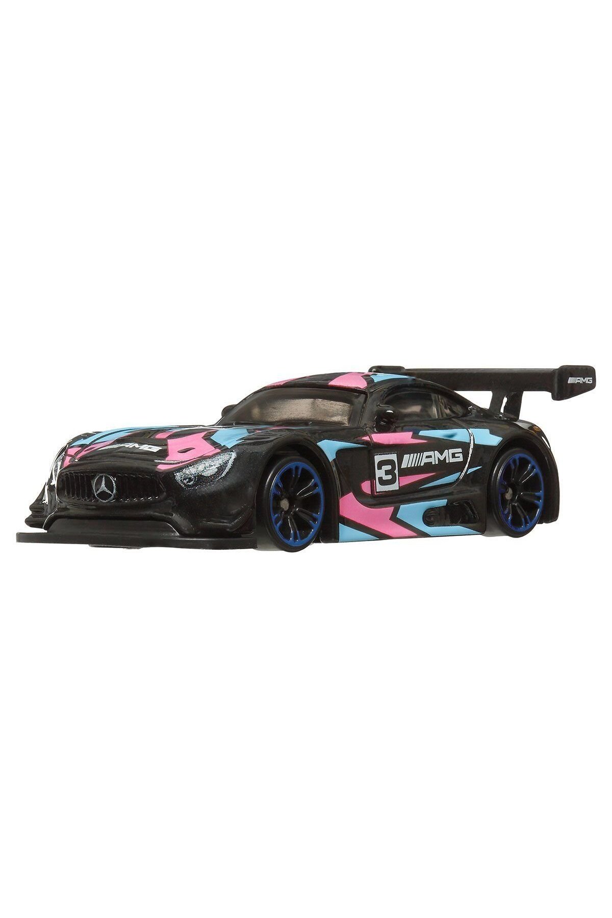 ماشین اسباب بازی NEON RACERS HLH72 16 مرسدس AMG GT3 HRW79 هات ویلز اورجینال HOT WHEELS