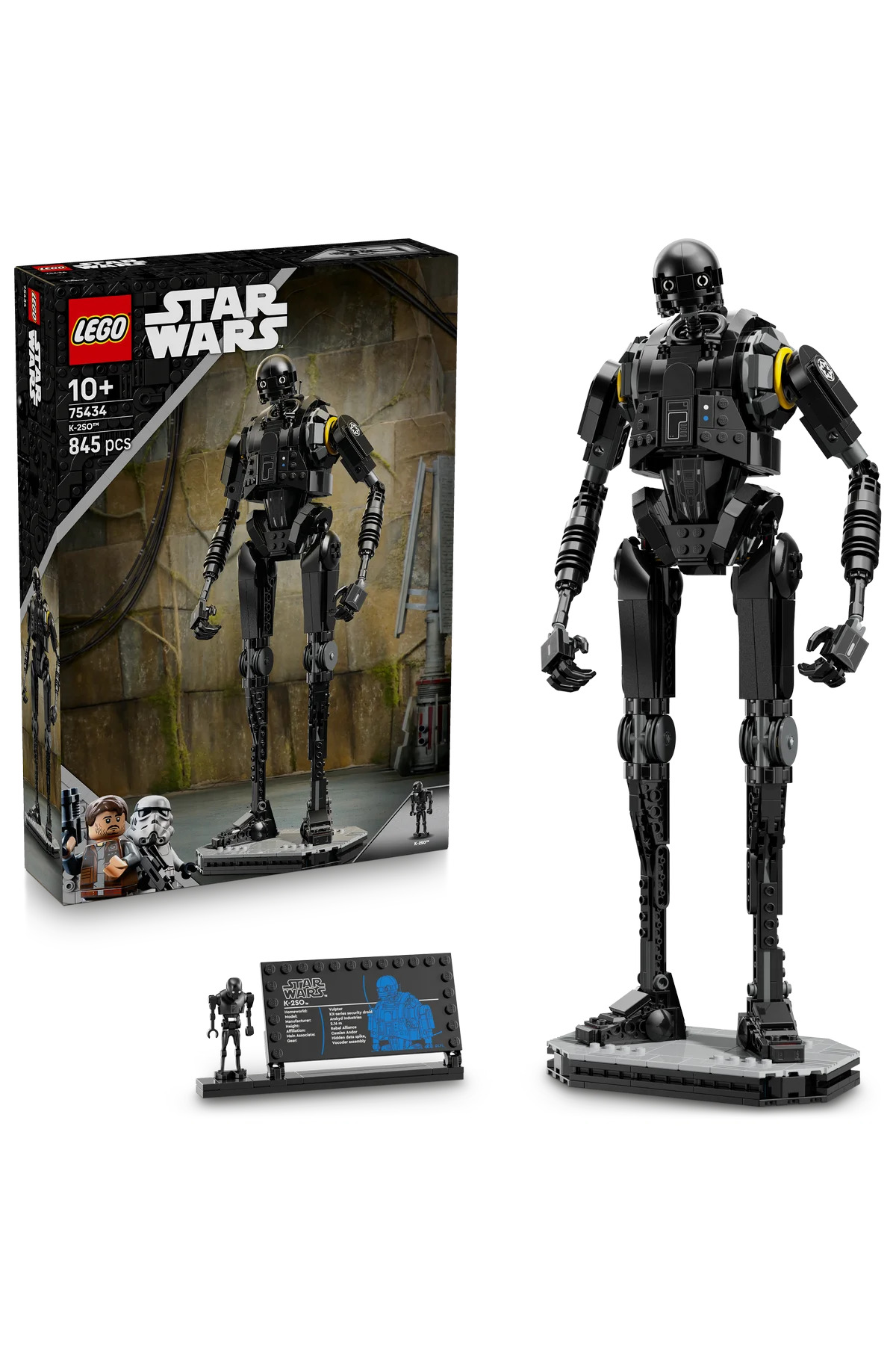 لگو و اسباب بازی های ساخت محور ® STAR WARS: ANDOR™ K 2SO™ SECURITY DROID 75434 مجموعه ساختمان برای کودکان 10+ 845P اورجینال LEGO