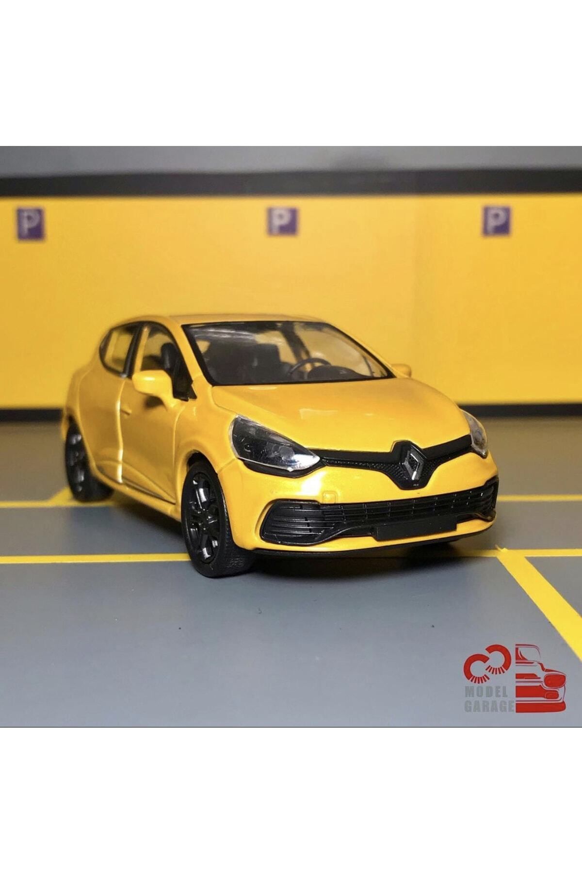 مدل خودرو RENAULT CLIO RS 1 36 SCALE C&amp;C MODEL GARAGE PULL &amp; DROP DIECAST METAL CAR TOY اورجینال WELLY