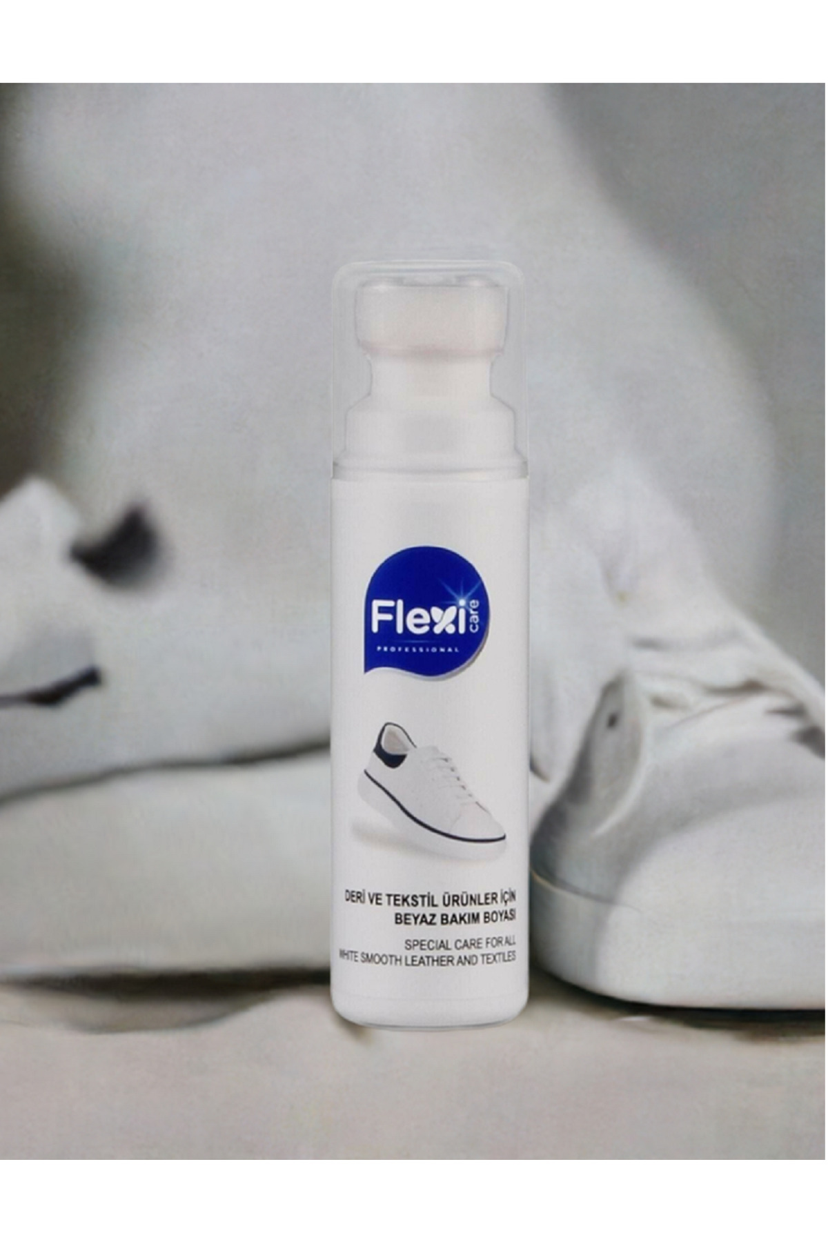 رنگ سفید چرم و پارچه ورزشی فلکسی Flexi