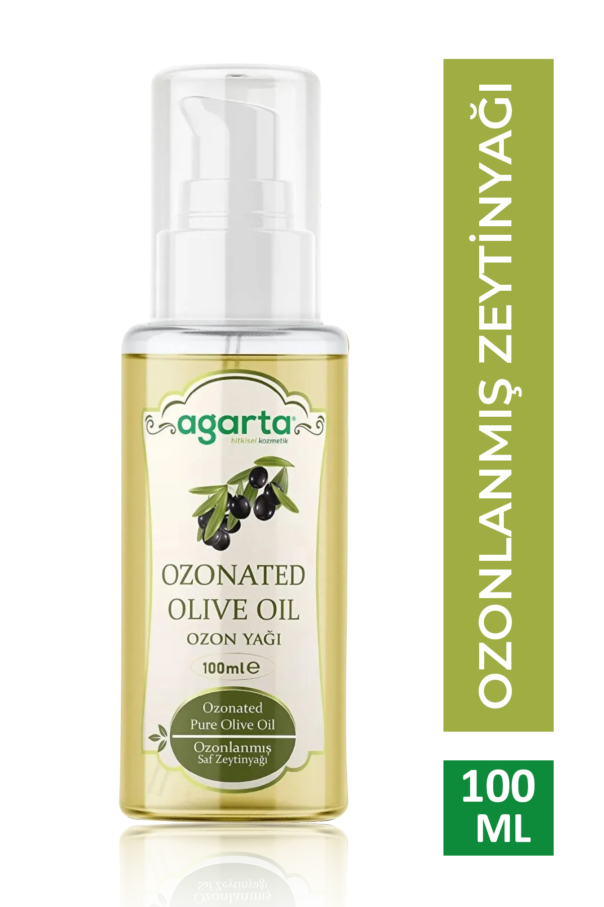 روغن مراقبتی زیتون خالص طبیعی 100 میل Agarta