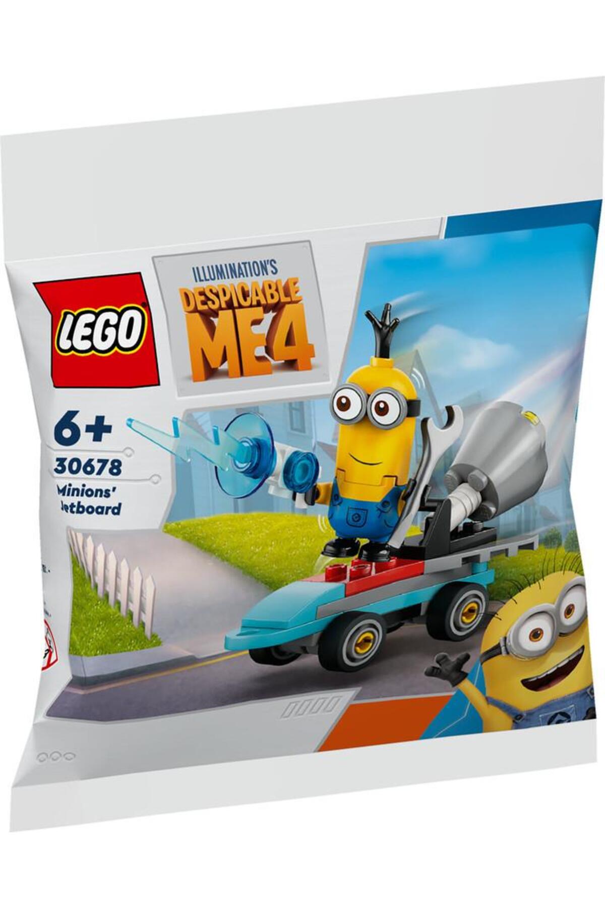 لگو و اسباب بازی های ساخت محور جت اسکیت برد 30678 DESPICABLE ME MINIONS اورجینال LEGO