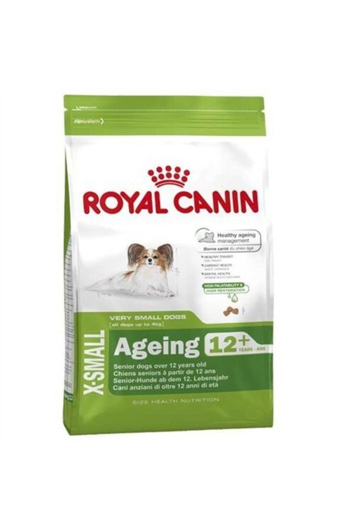 غذای خشک سگ رویال کنین Royal Canin Xsmall Ageing +12، ۱٫۵ کیلوگرم 1,5 Kg