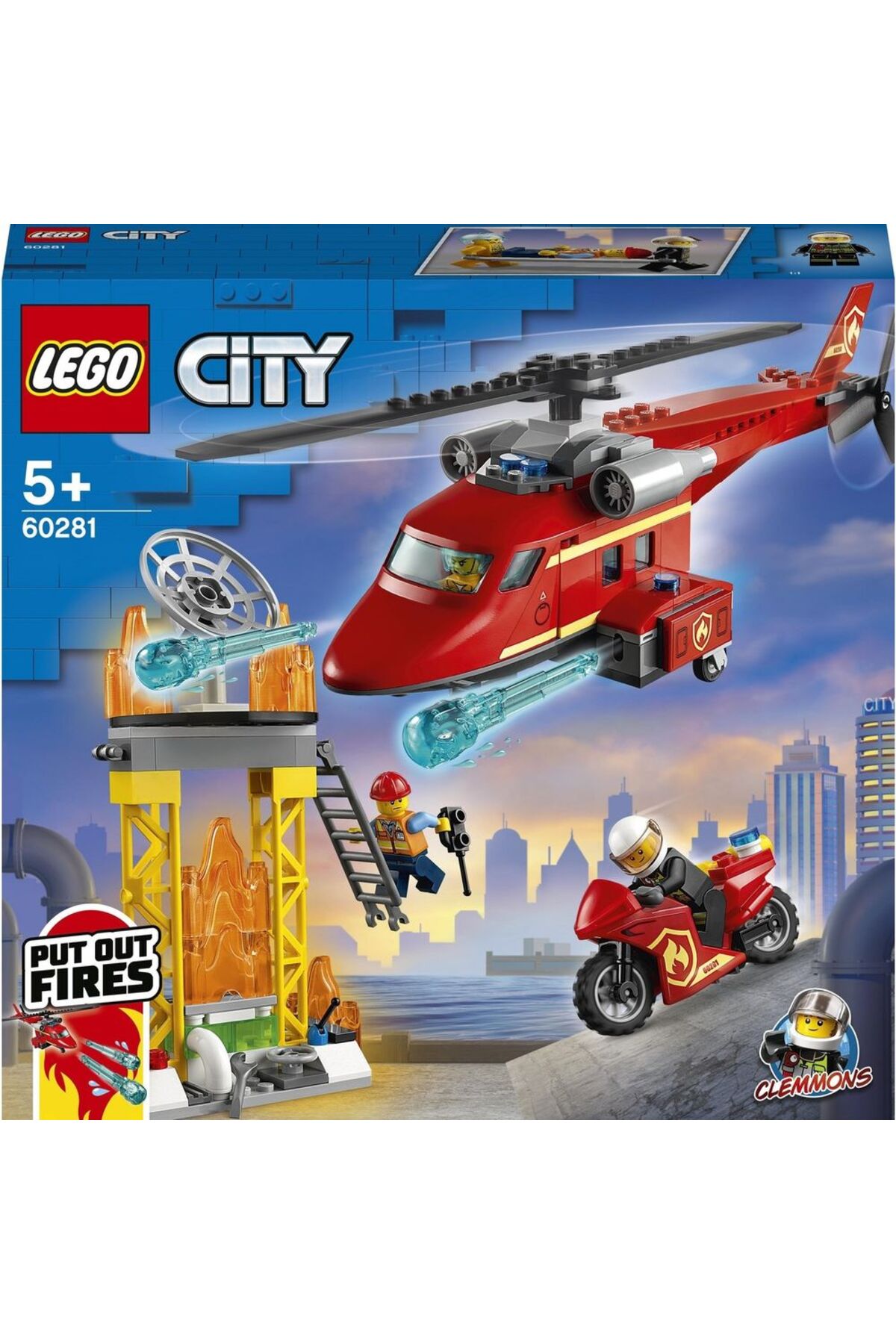 LEGO لگو هلیکوپتر امداد و نجات آتش نشانی 60281
