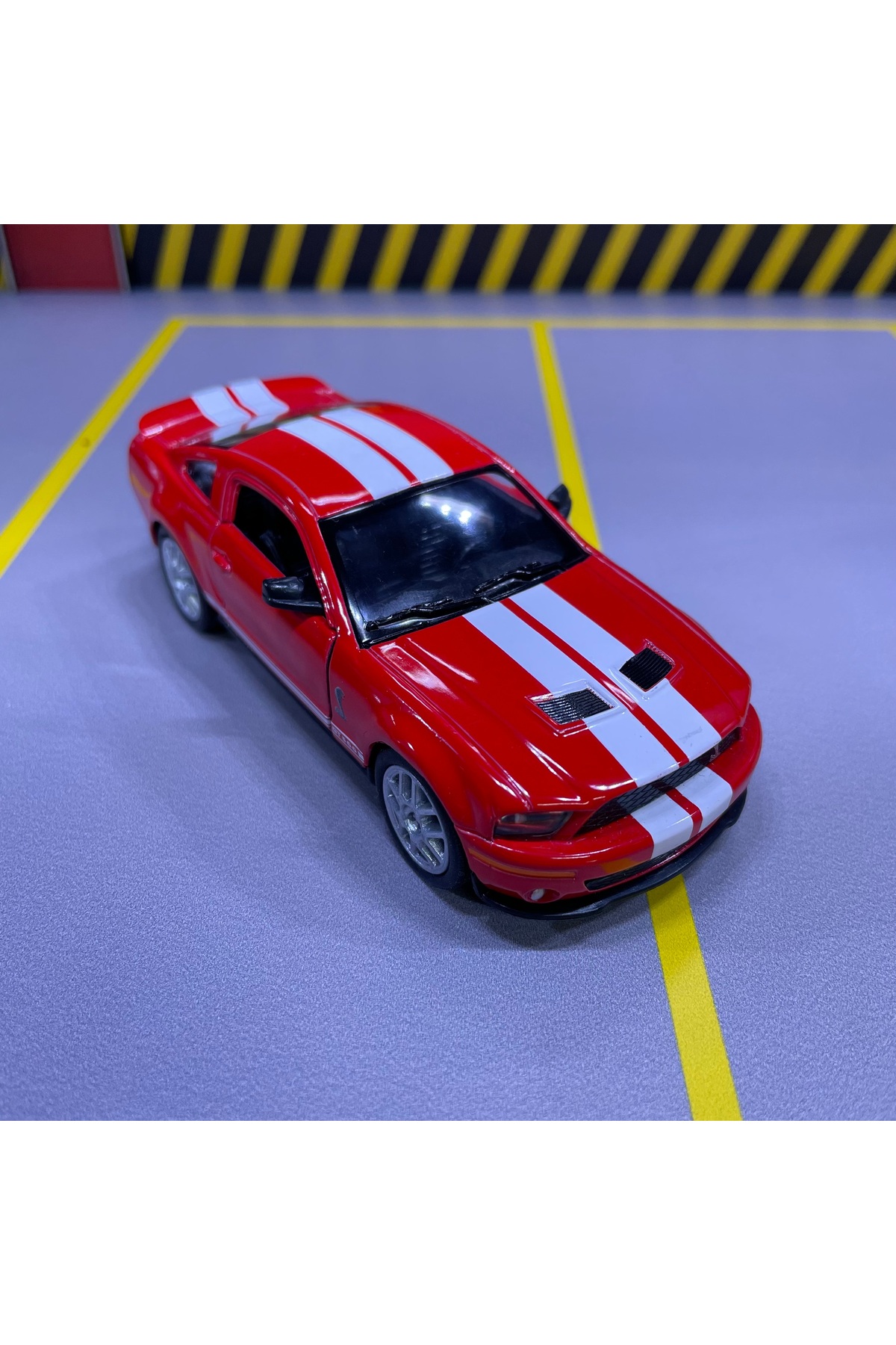 مدل خودرو 2007 SHELBY GT500 1 36 SCALE KINSMART DIECAST METAL MODEL CAR TOY PULL DROP اورجینال Kinsmart