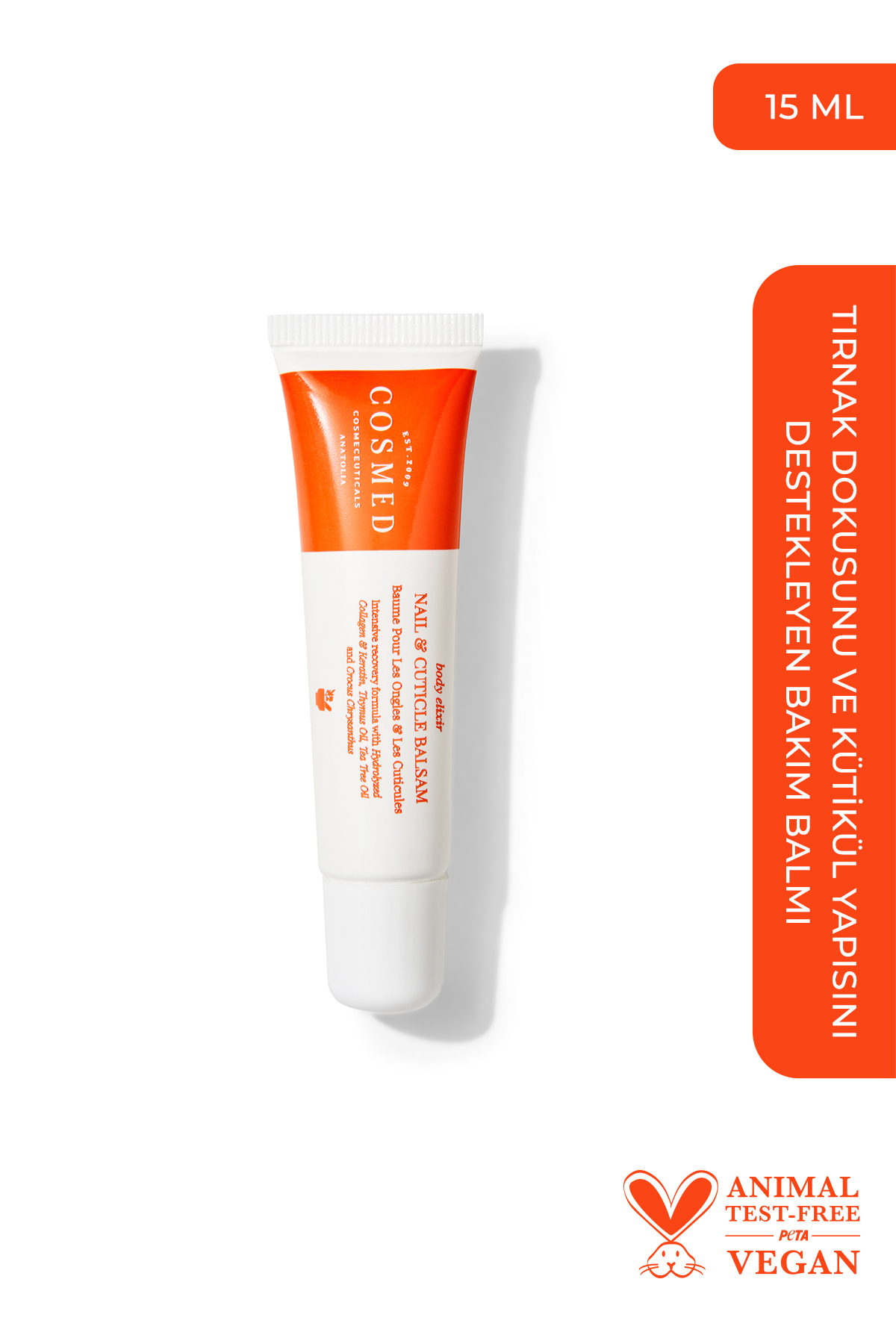 مراقبت ناخن کرم از BALSAM 15 میل COSMED