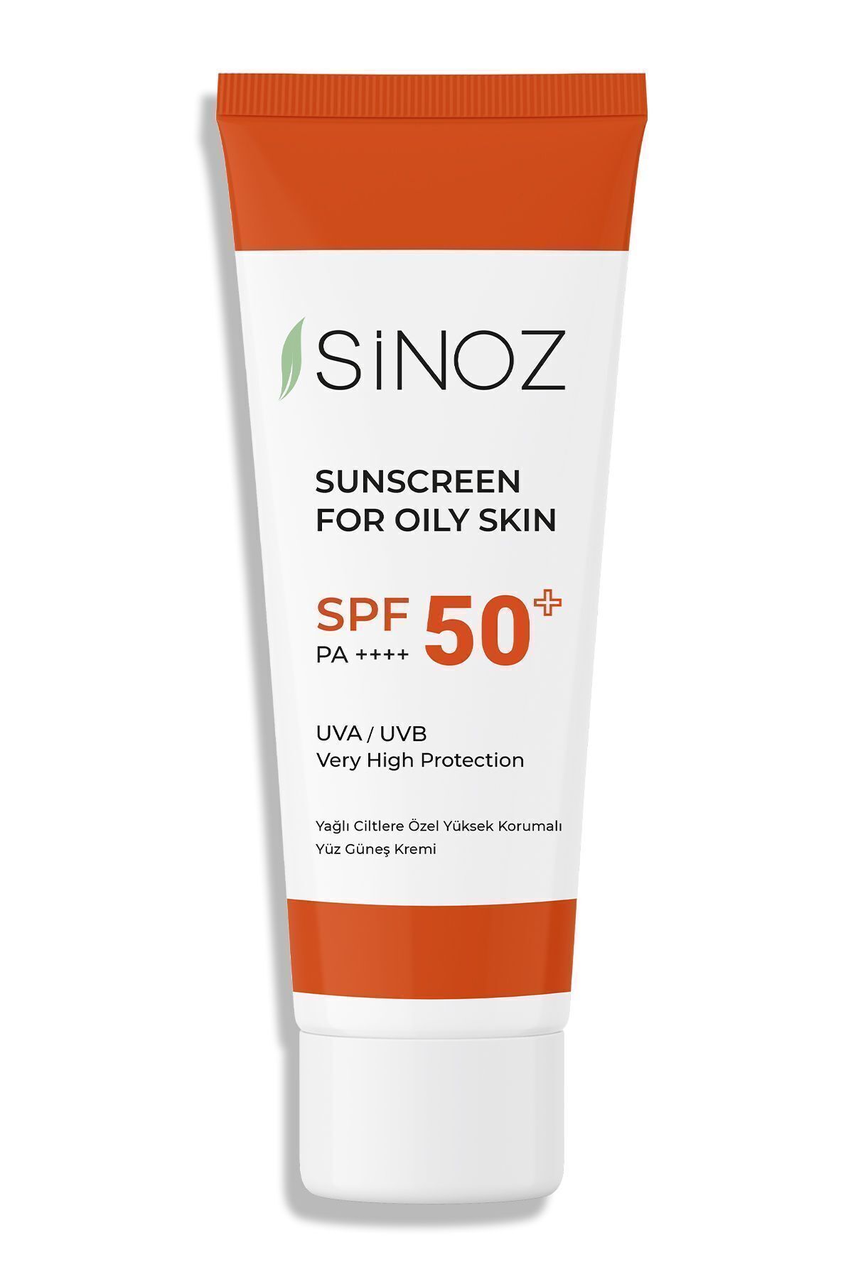 کرم ضد آفتاب صورت SPF 50 SEBUM متعادل کننده روشنایی با محافظت زیاد به مدت میل پوست چربی مخلوط Sinoz